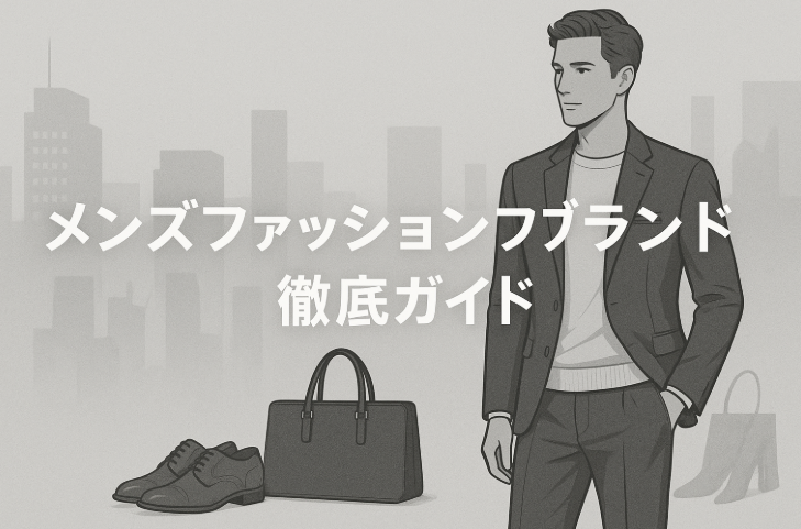 パートナーに着てほしいメンズファッションブランド 徹底ガイド