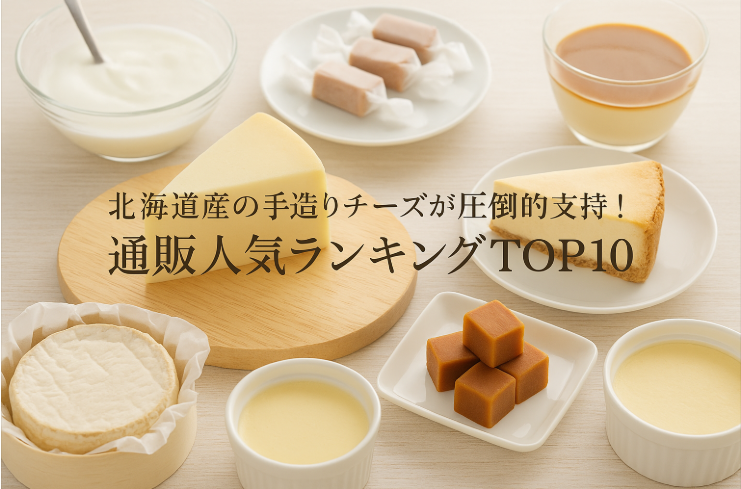 北海道産の手造りチーズが圧倒的支持！通販人気ランキングTOP10